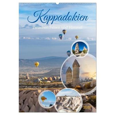 Kappadokien, zwischen Felsen und Himmel (Wandkalender 2027 DIN A2 hoch), CALVENDO Monatskalender