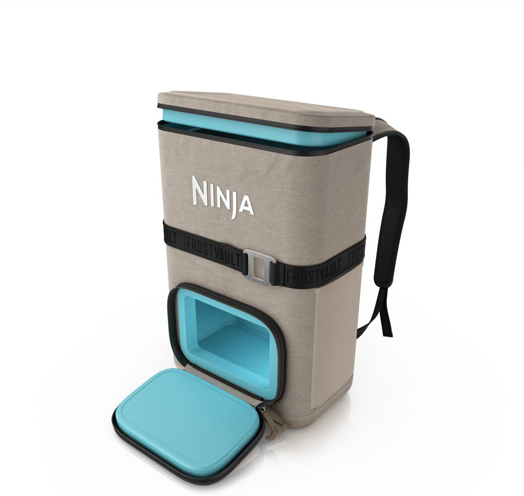 Ninja Outdoor FrostVault Go 17 litre Backpack Soft Cooler FF124EUUKCS Beige 51.5cm H X 34.5cm W X 20.5cm D