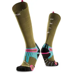 X-SOCKS Hike Anatomix OTC lange Wandersocken E112 - olive 39-41