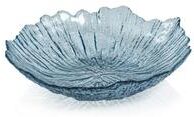 Zodax Axel Icy Sapphire Freeform Glass Serving Bowls, Set of 6