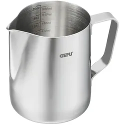 Gefu Milchkännchen  BARISTA ¦ silber ¦ Edelstahl ¦ Maße (cm): B: 9,2 H: 11,2