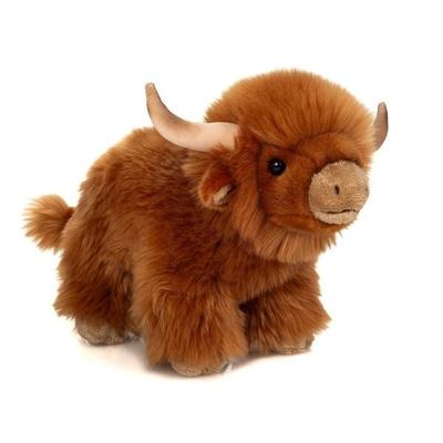 Teddy Hermann 91733 - Hochlandrind, Plüsch, 28 cm