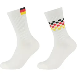 2er Pack s.Oliver Originals Baumwolle Flag Tennissocken 9999 - black 35-38