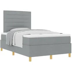 vidaXL, Boxspringbett, Zatenus (Linienmuster) (120 x 190 cm)