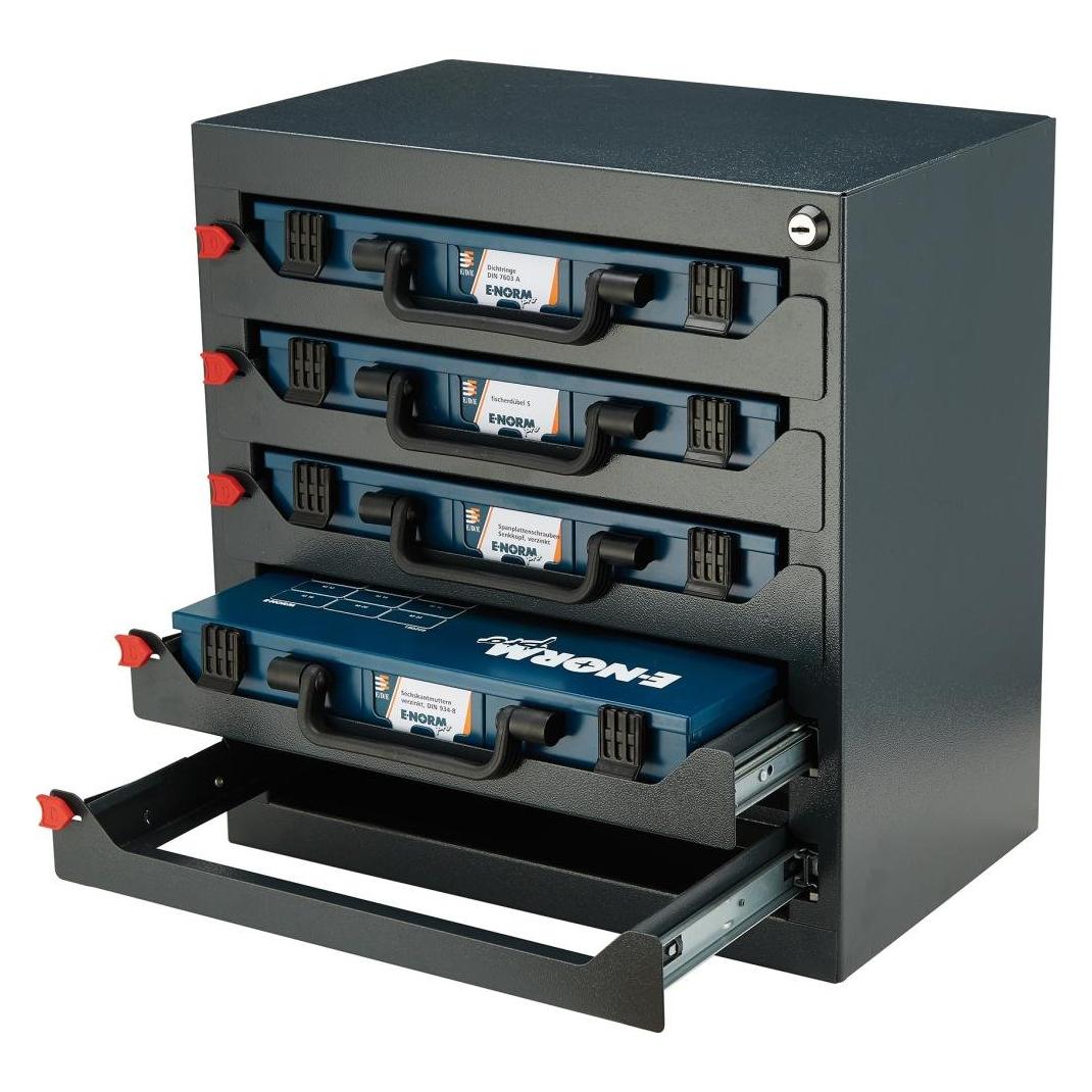 E-Norm Pro Turm Sortimentskoffer, leer (5 Teile) (8827719)
