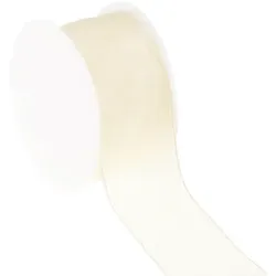 Chiffonband, creme, 40 mm, 10 m