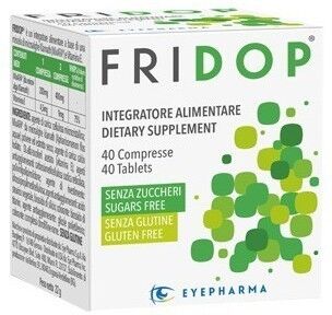 EYE PHARMA SpA Fridop 40 Compresse - Integratore Antiossidante