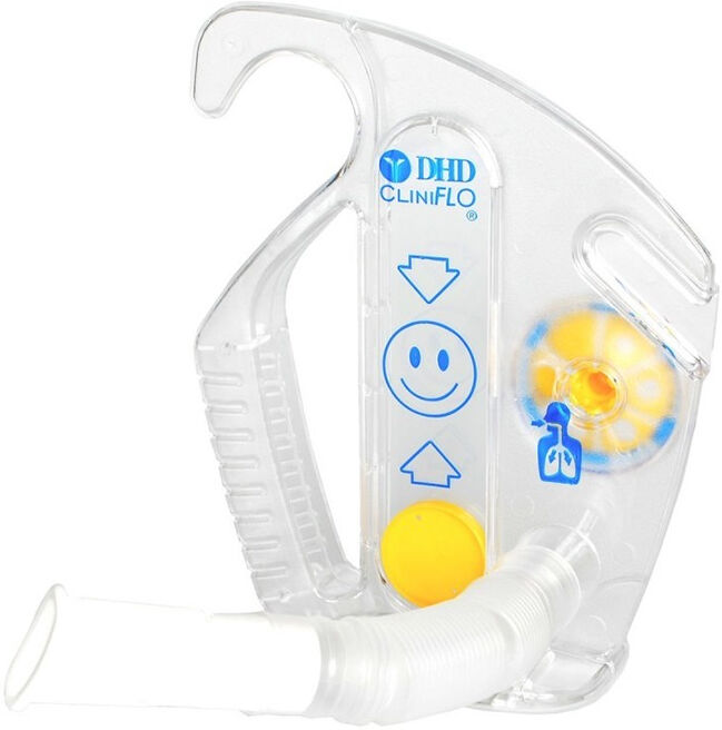Ejercitador respiratório para expansão pulmonar Cliniflo