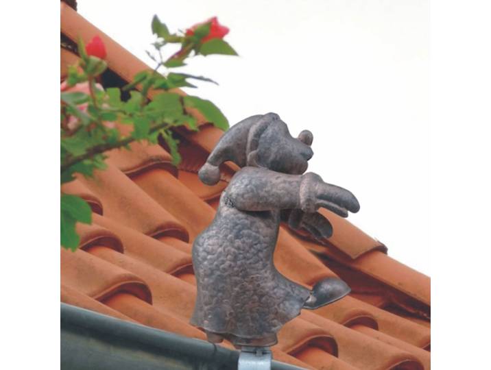 Dachrinnen- und Zaunfigur Schlafwandler