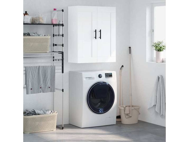 vidaXL Armoire murale blanc 69\,5x34x90 cm Bois composite