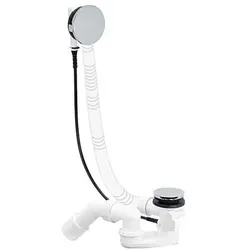 Villeroy und Boch Ab-/Überlaufgarnitur U90960461 20x31,5x13cm, für Badewanne, verchromt