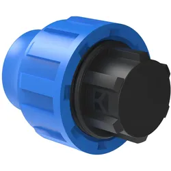 KIRCHHOFF Endstück 25 mm für HDPE Bewässerungssystem, Gartenbewässerung in Trinkwasserqualität Made in EU