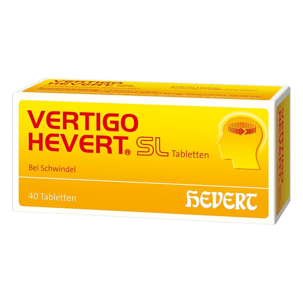 Hevert-Arzneimittel GmbH & Co. KG Vertigo Hevert Sl Tabletten 06766269