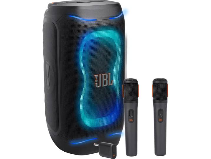 JBL Partybox 130 Zwart + JBL Draadloze Microfoonset
