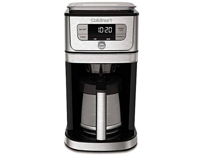 Cuisinart dgb-800-Frässtifte Grind & Brew Kaffeemaschine, Edelstahl