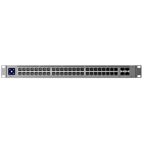 Ubiquiti Switch UniFi 32xRJ45 GBit/16xRJ45 2.5G/4xSFP+ Managed Max 19" Rack-Mountable, 1,3" Touchscreen