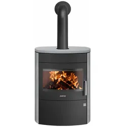 Justus Agero 2.0 Speckstein Kaminofen, stahl, sw