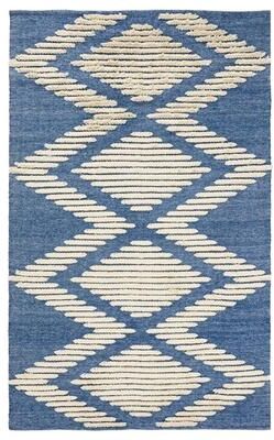 Warren Indoor Outdoor Stellar Blue Accent Rug by Kosas Home