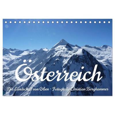 Österreich - Die Landschaft von Oben (Tischkalender 2027 DIN A5 quer), CALVENDO Monatskalender