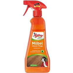 Poliboy Möbel Intensiv Pflege - zur Reinigung, Pflege und Schutz von Möbeloberflächen aller Art - 375 ml - Made in Germany