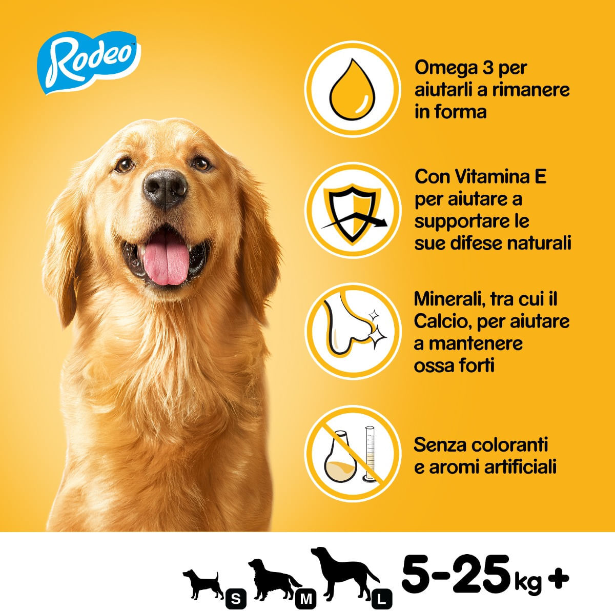 Pedigree Snack Cane Rodeo 7PZ MANZO