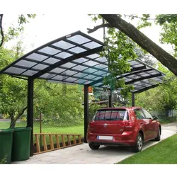 Ximax Carport Portoforte Typ 110 Tandem 1103 x 270 cm mattbraun