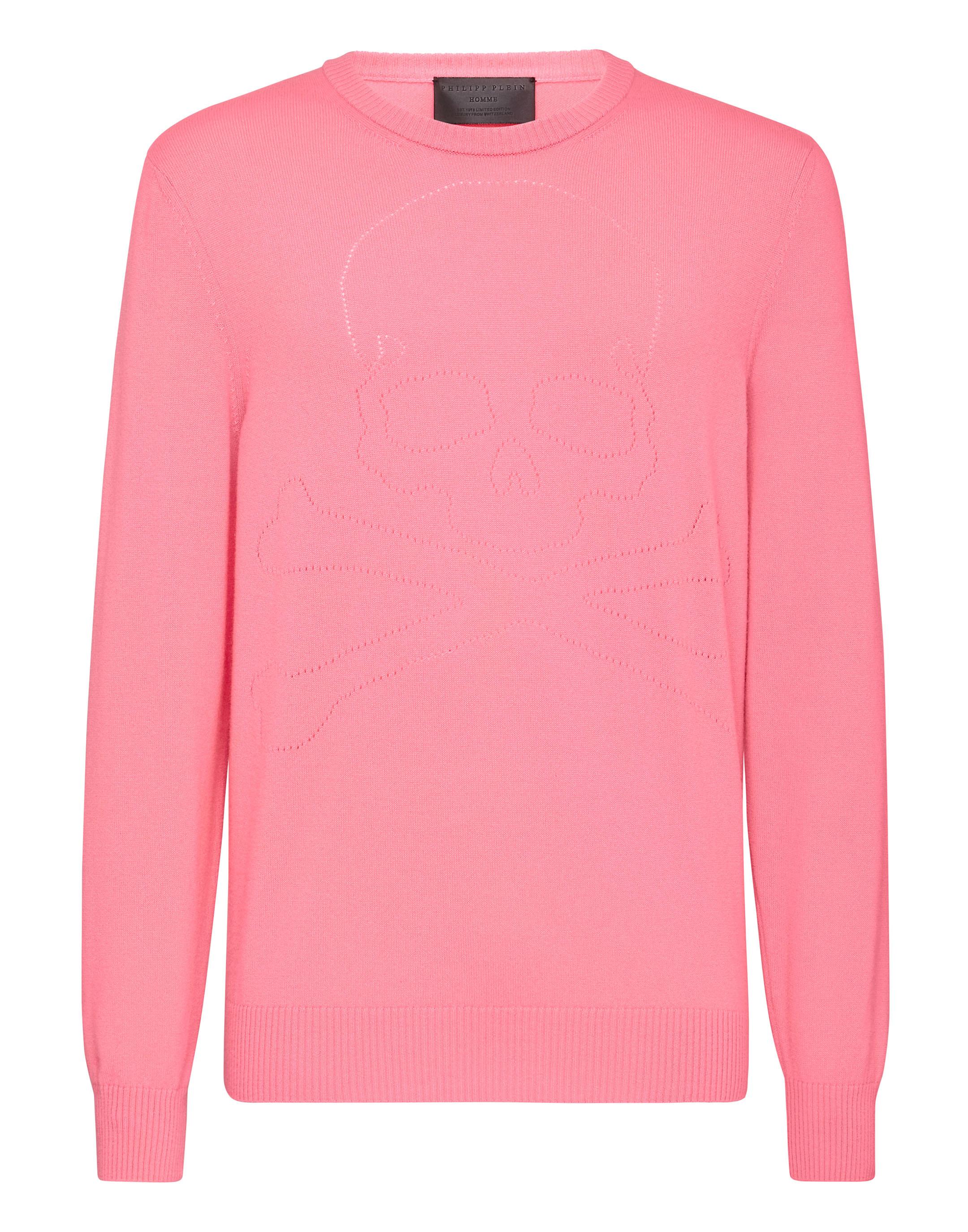 Rundhalspullover Skull And Plein