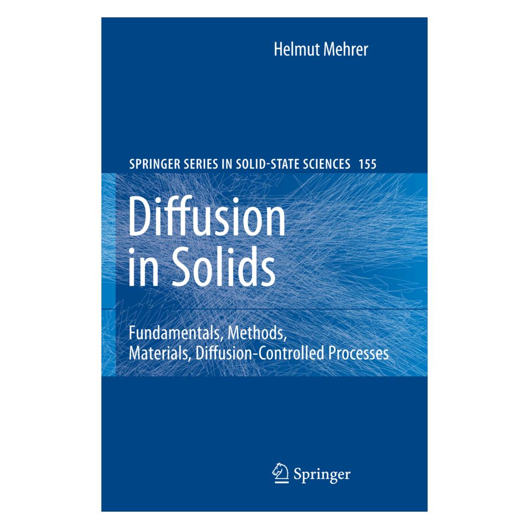 Springer Diffusion in solids (Englisch, Softcover, Helmut Mehrer) (9079501)