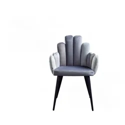 ESSZIMMERSTUHL FREJA Grau Velvet (1er-Set)