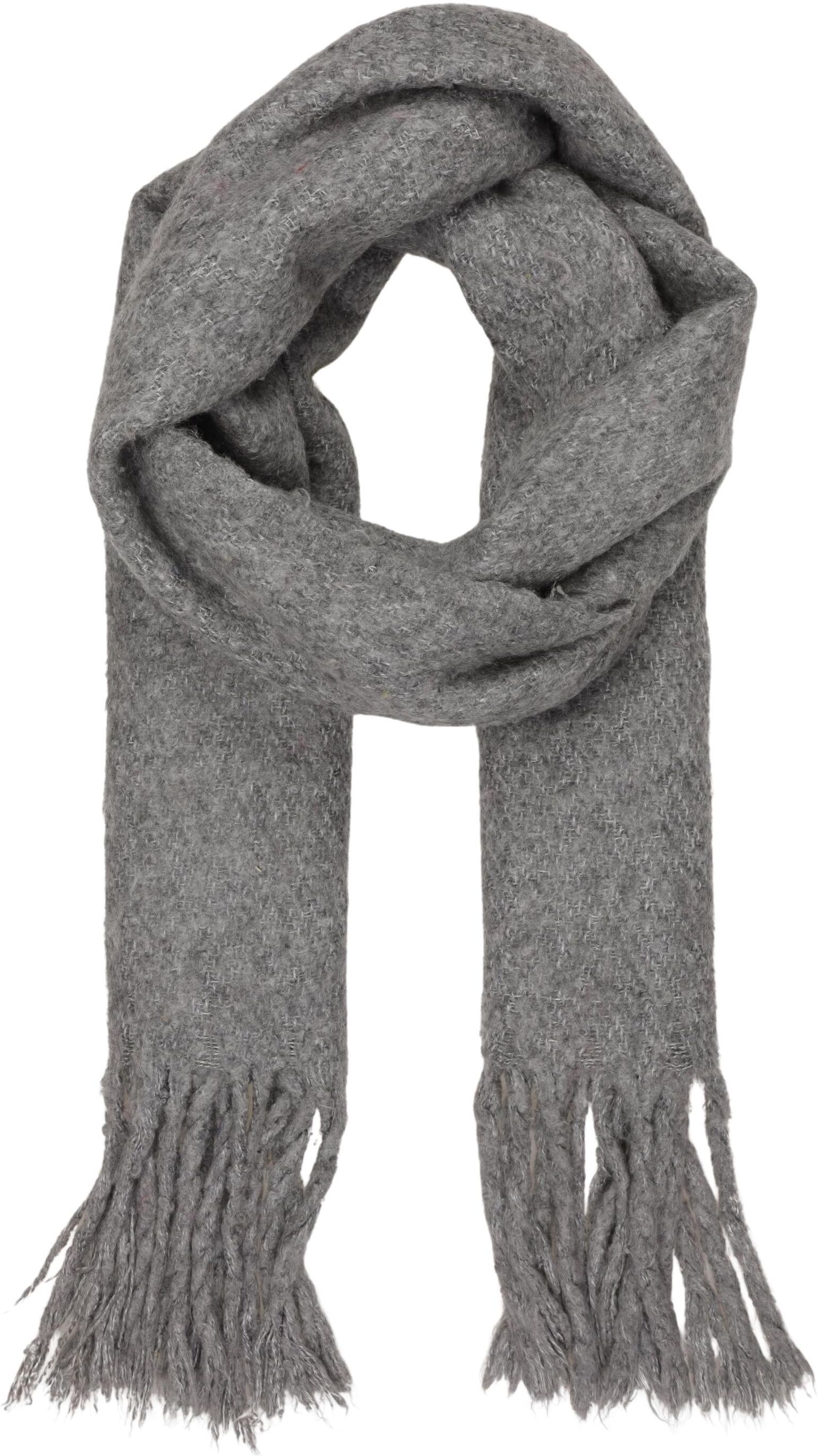 Zara Damen Schal oder Tuch, Grau, kein / Etikett - Second Hand