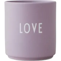 Favourite Becher love lavendelfarbig