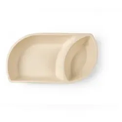 folia Conpax (LM) 600 Snacktrays Zuckerrohr 2-geteilt 3,6 cm x 12,4 cm x 22,4 cm natur (97083, 12x50 Stück)