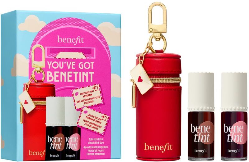 Benefit You've Got Benetint Your Favorite Holiday Lip & Cheek Duo Christmas Beauty Set coffret cadeau lèvres et joues disponible en plusieurs teintes