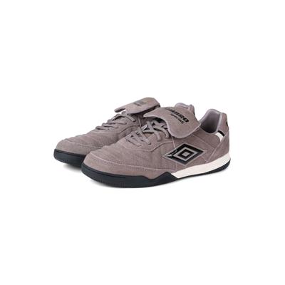Sneaker UMBRO "Umbro DI Suede", Herren, Gr. 43, brushed nickel, schwarz, antique weiß, Veloursleder, Schuhe Sneaker