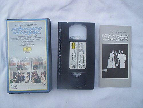 Francisco Araiza - Mozart - Die Entführung aus dem Serail [VHS] - Preis vom 12.10.2026 11:37:12 h