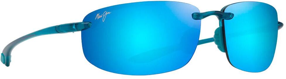Maui Jim  - Hookipa Shiny Transparent Blue Blue Hawaii MauiPure - Lunettes de soleil
