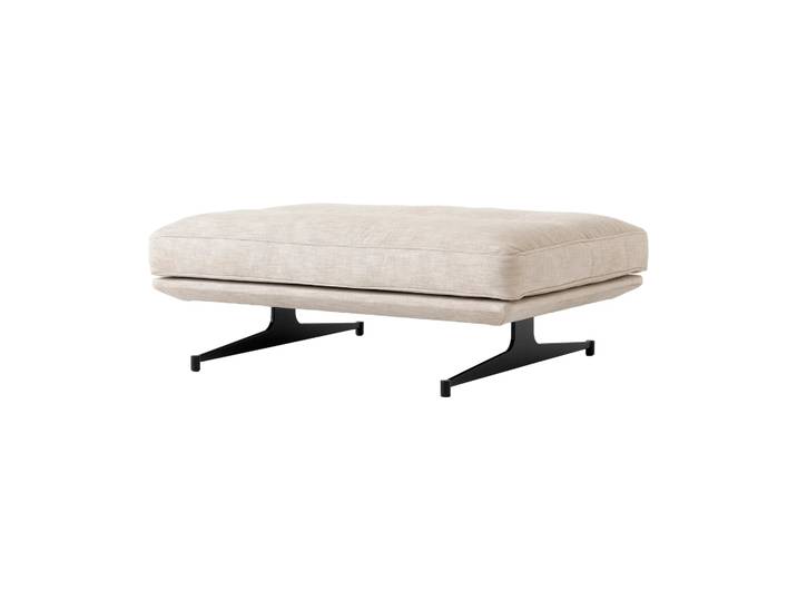 &Tradition Pouf Inland AV32 78x113 cm Argile 0011-noir chaud