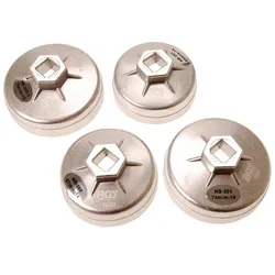 BGS 8384 Satz Ölfilterschlüssel Ölfilterkappen Ø 65-75mm 4 teilig