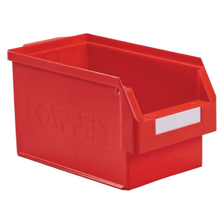 Kappes Sichtlagerkasten Gr.3 rot L350xB200xH200mm (6002.00.0251)