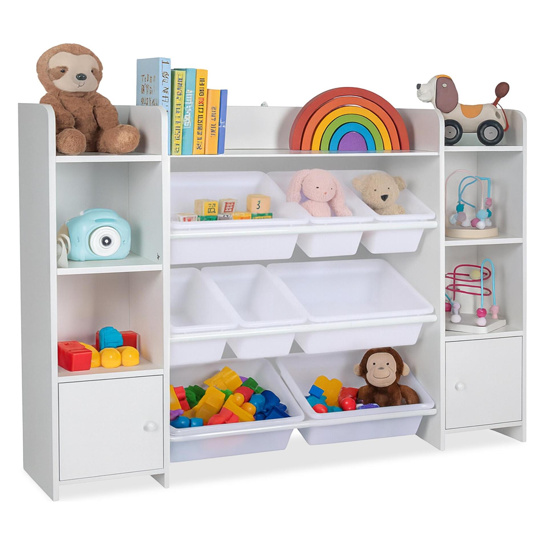 Relaxdays Spielregal (139 x 30 x 94 cm) (10051431_49)