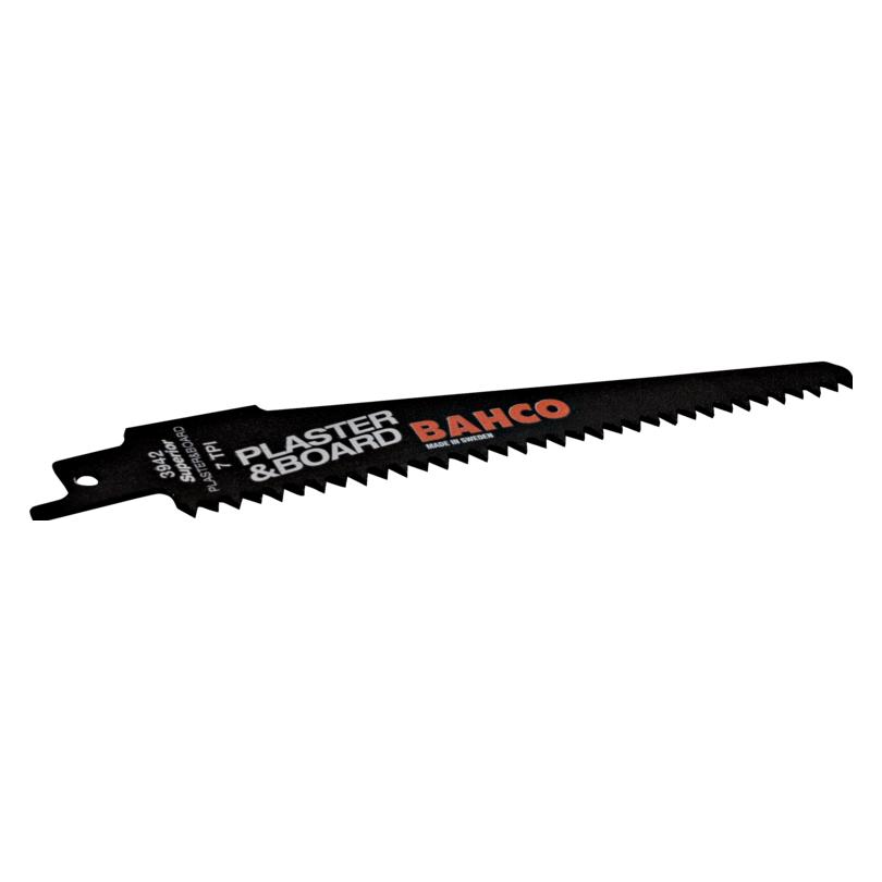 Bahco Linearsägeblätter Sandflex Bimetall 150mm*1,1mm SL 7TPI, für Gips und Spanplatten 2St (?BH3942-150-7-SL-2P)