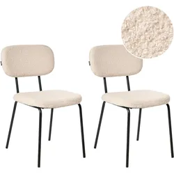 ESSZIMMERSTUHL 2er-Set Beige Adair