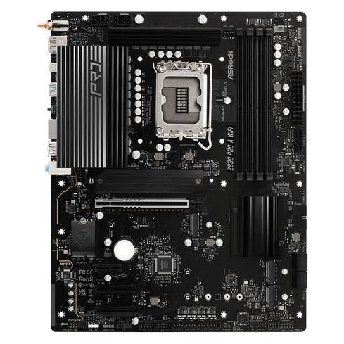 AsRock Z890 Pro-A WiFi (Socket S1, Intel Z890, ATX) (90-MXBP60-A0UAYZ)