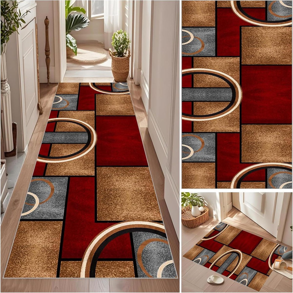 Karpet Runner Gangloper Keuken Vloerbeschermer Antislip en Wasbaar B/D: 300 x 100 cm - K298