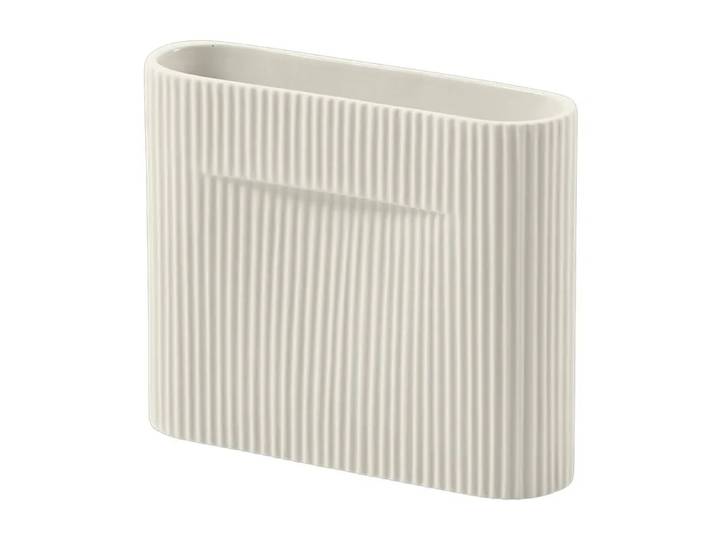 Muuto Vase Ridge 16,5 cm Off white