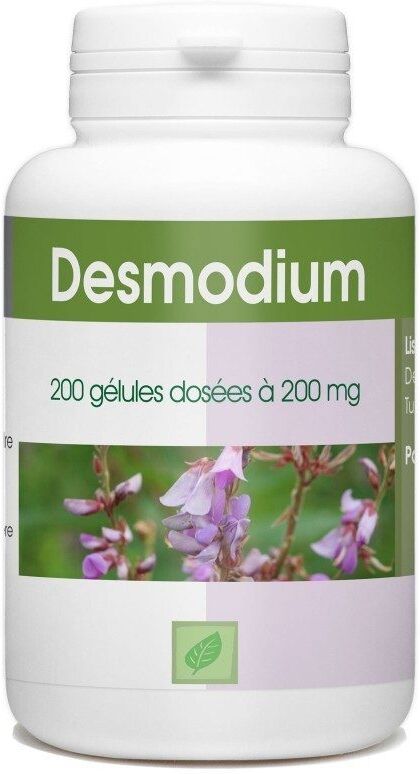 France Herboristerie 200 gélules DESMODIUM dosées à 200 mg.