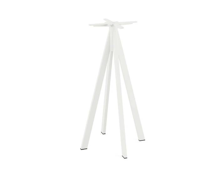 Piètement Pour Mange-debout Blanc 60x60x108cm - Feros