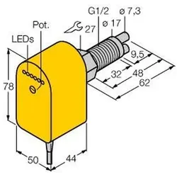 Turck Eintauchsensor FCS-GL1/2 #6870363