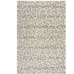 TEPPICH COQUET, mit Kreuz Muster, Erdtöne-Bunt, 200 x 290 cm