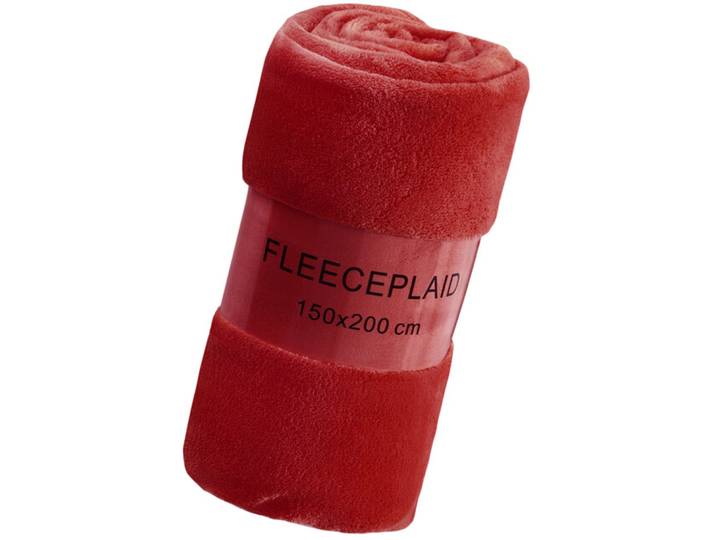 Flair Wohndecke Coral rot Polyester 150 x 200 cm